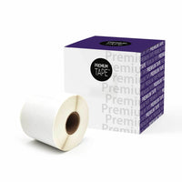 Premium Tape Shipping Labels - Compatible with Dymo 30323 - Black on White - 2-1/8" x 4" - 220 Labels-Color: Black / White