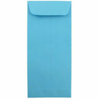 JAM Paper #10 Policy Envelopes, 4 1/8 x 9.5, Brite Hue Blue Recycled, 1000 Pack (15880B)-Blue