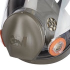 3M Full Facepiece Reusable Respirator - Medium-Unique centre adapter to direct exhaled breath and moisture downward, helps reduce debris from depositing in the valve, and allows for quick and easy cleaning