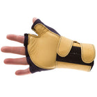 Impacto 704-20 Fingerless Impact Glove W/wrist Support, Medium-1 pair per pack