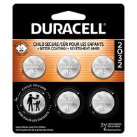 Duracell Lithium Coin Battery 2032 - 6 Pack-BITTER TASTE ON BOTH SIDES: Duracell Lithium Coin CR2032 3 Volt batteries have a non-toxic, bitter coating applied on both sides, to help discourage swallowing