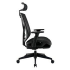 TygerClaw - Chaise de Bureau Dossier Haut en Maille avec Repose-Pieds Rétractable-Penchez-vous en arrière et fixez la chaise à l'angle de votre choix pour travailler ou vous reposer