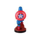 Exquisite Gaming Marvel: Captain America Cable Guy Controller Holder & Phone Stand-4