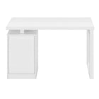 Monarch Specialties 7690 48" Computer Desk - White Left Or Right Facing-8