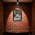 Frameworth Rush Double Exposure Print with Platinum LP - Framed Print - 34" W x 28" H-Finished size measures approximately 34 inches by 28 inches and arrives ready to hang with all hardware included
