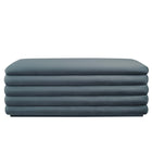 Modway Mezzo Upholstered Performance Velvet Storage Bench - Cadet Blue-Fully Assembled