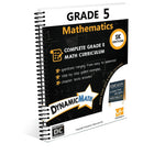 Dynamic Math Workbook Saskatchewan - Grade 5-Workbook contains instructions, examples, and practice questions