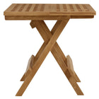Modway Vienna Outdoor Patio Teak Wood Side Table - Natural-No Assembly Required