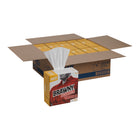 Georgia-Pacific Pro Brawny Professional H600 Disposable Cleaning Towels - 10 Pack-Wipers are comprised of both natural and synthetic fibers and comes in white colour