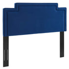 Modway Transfix Performance Velvet King/California King Headboard - Navy-King/California King Headboard