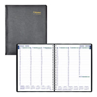 Blueline 2026 Essential Weekly Planner - 11" x 9-1/16" - Black - Bilingual-12-Month: January 2026 to December 2026