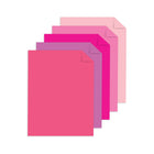 Astrobrights Colour Paper - 8.5" x 11" - Interstellar Pinks - 100 Pack -100 sheets