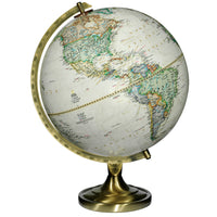 Replogle National Geographic Grosvenor 12" Antique Parchment Ocean Desk Globe - English-Up to date national geographic cartography