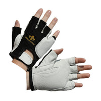 Impacto 404-30 Half Finger Impact Glove, Extra Large-Anti-impact and anti-vibration glove