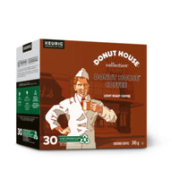 Donut House Regular Coffee Collection K-Cup Pods - 30 Pack-Donut House Coffee feels familiar from the very first sip