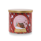 Yankee Candle - Bougie en pot à 3 mèches parfumée à la cannelle étincelante - 14,5 oz-Faites avec un mélange spécial de cire de soya