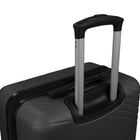 Reebok Repetition 30" Hardside Check-in Luggage - Spinner -  Black-Double 360-degree spinner wheels for smooth and quiet rolling (8 wheels)