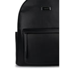Design Lambert Inc The Miles Leather Backpack - Black-Key attachment