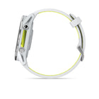 Garmin - Forerunner 970, boîtier en titane avec bracelet Whitestone/Translucent Amp Yellow-HAUT-PARLEUR ET MICRO INTÉGRÉS : Passez et recevez des appels depuis votre montre lorsqu'elle est jumelée à votre smartphone. Contrôlez les fonctions de votre montre par commande vocale ou utilisez l'assistant vocal de votre smartphone pour répondre à vos SMS et bien plus encore.