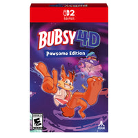 Bubsy 4D: Pawsome Edition for Nintendo Switch 2-INTERGALACTIC 3D PLATFORMER: New craft-themed worlds, clawsome moves, and epic boss battles. What more could you want?