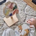 Learn Well Rotating Bead Wheel-Hand-made from beautiful beech wood, the Rotating Bead Wheel will delight children in your setting for years