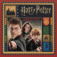 DateWorks - 2026 Calendrier Mural 16 Mois - 12 po x 12 po - Harry Potter - Bilingue -12,00" x 12,00"