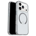 Otterbox Symmetry Clear MagSafe Case with Camera Control for iPhone 17 Pro - Clear with Blue Tint-Tactile buttons feel just like your phone’s
