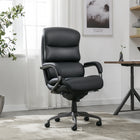 La-Z-Boy - Fauteuil de bureau en cuir reconstitué ergonomique Aberdeen - Noir-La technologie brevetée AIR Ergonomic Support Technology pour vous assurer confort et soutien