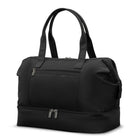 Samsonite Companion Drop Bottom  Weekender 15.6" - Black-Constructed of durable 100% polyester fabric