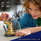 LEGO Super Heroes Marvel Epic Battle: Spider-Man vs. Sandman-Spider-Man, Sandman and Venom minifigures make this a fun building toy for kids