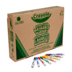Crayola Washable Marker Classpack, 200 Pack-Colours include red, yellow, blue, green violet, orange, brown and black