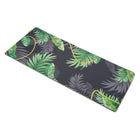 ONEofZERO Grand sous main premium - antidérapant fond en caoutchouc -  Lush Jungle green-Dessus en Tissu Lisse : Surface lisse pour un glissement sans effort et une compatibilité avec toutes les souris 
