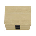 Manhattan Comfort Payton 26" Modern Nightstand - Natural Oak/Black-20.1" L x 26" W x 24" H