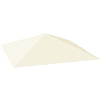 Outsunny 10' L x 10' W Gazebo Replacement Canopy Cover with Drain HolesTop Cover - Cream White-ONLY fits 10' x 10' (3 x 3 m) gazebos, Outsunny 01-0867 series. Please look carefully at the product dimensional image and measure your gazebo frame to ensure a good fit
