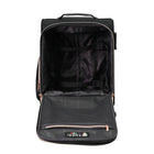 TUCCI Italy Abito 16" Softside Carry-on Luggage - 360-Degree Spinner - Black-5