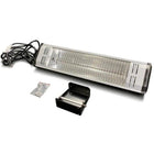 Heat Storm Tradesman 1,500 Watt Electric Outdoor Heater-Mounts onto either wall or ceiling. Remote control is included