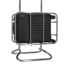 American Tourister 19" Rejoy Carry-on Luggage - 360-Degree Spinner - True Black-Elastic cross-straps help secure the contents