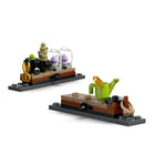 LEGO Harry Potter Hogwarts Castle: Herbology Class-Authentic details - this detailed building toy includes three specially-designed lego mandrakes that minifigures can hold by their leaves