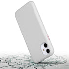 General Supply Goods + Co iPhone 11 XR Vegan Leather Case with Metallic Buttons - Silver Grey-Soft vegan leather