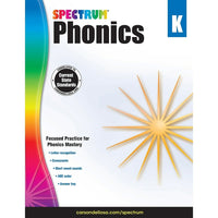 eBook: Spectrum 704603-EB Spectrum Phonics - Grade Kindergarten-You will receive two emails: one confirming your entire order, and one with a "Download Software" buttonYou can download immediately or return to your email to download later