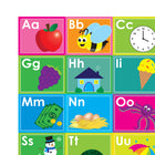 Ashley Productions Placemat Studio Smart Poly ABC's Learning Placemat - 13" x 19" - Single Sided - 10 Pack-Write-on/wipe-off surface