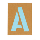 Creative Start Reusable Gothic Stencil Kit - 3" - 48 Pack-The 3" stencil size is ideal for smaller, detailed projects requiring precise and consistent lettering
