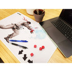 Kess Street Fighter V Hadoken Playmat-Multi-purpose design ideal for trading card games, tabletop gaming, or use as a desk pad