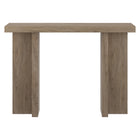 Hudson&Canal Dimitra 42"W Console Table - Antiqued Grey Oak-Table is made of high-quality and durable MDF materials
