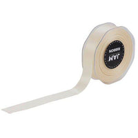 JAM Paper Double Faced Satin Ribbon - 7/8" W x 25 yd. - Ivory-Colour: Ivory