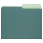 Merangue File Folders - Letter Size - Blue Paint - 3 Pack-Blue Paint design