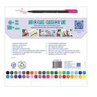 STAEDTLER Triplus Fineliner Recycled Pens - 0.3 mm - Assorted Colours - 40 Pack-DRY SAFE - can be left uncapped for days without drying up, except neon colours