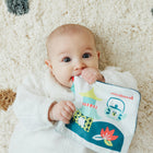 Miniland Feel to Learn: Crinkly Sensory Paper - Sea Lion-High contrast colors for baby's sensory stimulation