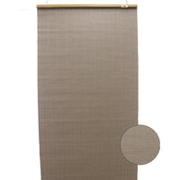 My Home My Living Woven Paper Hanging Room Divider - 6" W x 6" L - Espresso-Measurements:  6' wide x 6' length
