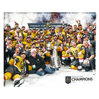 Vegas Golden Knights 2023 Stanley Cup - Framed Canvas - 20" x 16"-Premium canvas print with gallery-wrapped edges